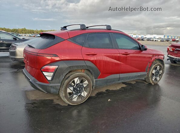 KM8HC3AB2RU092189 2024 HYUNDAI KONA Maroon Trasero derecho