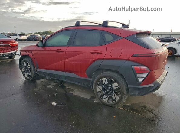KM8HC3AB2RU092189 2024 HYUNDAI KONA Maroon Trasero izquierdo