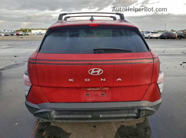 KM8HC3AB2RU092189 2024 HYUNDAI KONA Maroon Vista trasera