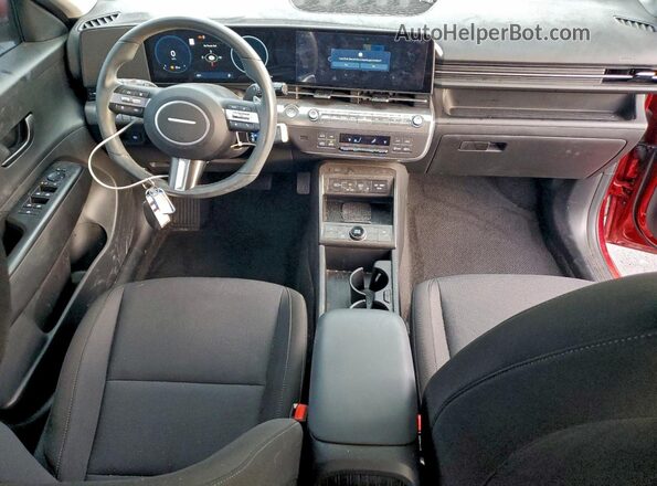 KM8HC3AB2RU092189 2024 HYUNDAI KONA Maroon Vista del salpicadero