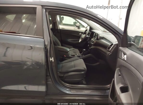 KM8J23A45LU164032 2020 HYUNDAI TUCSON Синий Вид салона спереди