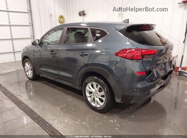 KM8J23A45LU164032 2020 HYUNDAI TUCSON Синий Задняя левая четверть