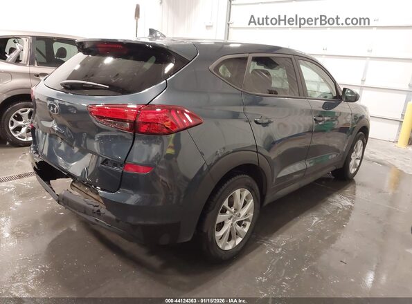 KM8J23A45LU164032 2020 HYUNDAI TUCSON Синий Задняя правая четверть
