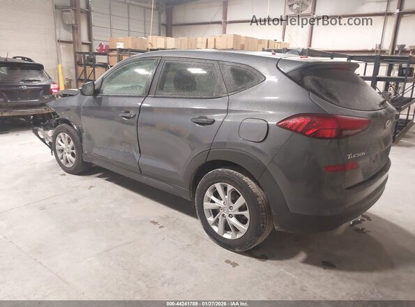 KM8J23A46MU298310 2021 HYUNDAI TUCSON Gray Trasero izquierdo