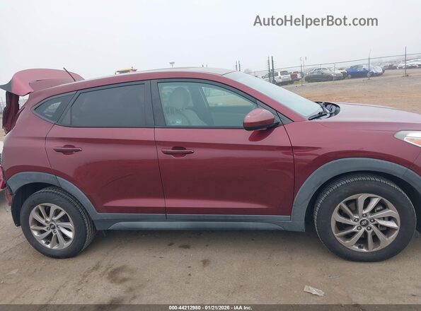 KM8J23A4XGU104480 2016 HYUNDAI TUCSON Red 360 interior view