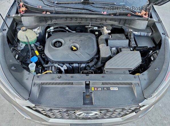 KM8J2CA45MU306204 2021 HYUNDAI TUCSON Gray 