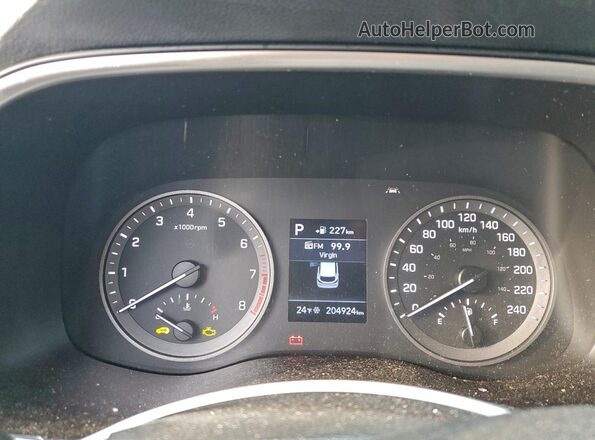 KM8J33A45KU986258 2019 HYUNDAI TUCSON Black 