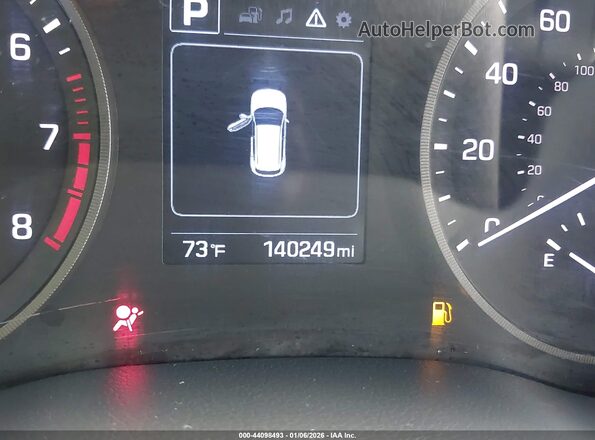 KM8J33A47GU149275 2016 HYUNDAI TUCSON Черный Вид задних сидений