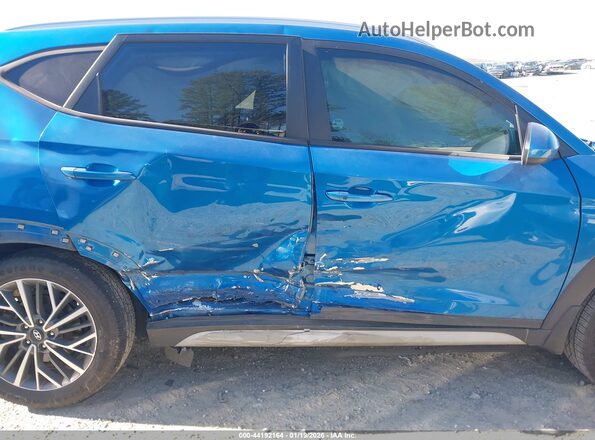 KM8J33AL4MU306487 2021 HYUNDAI TUCSON Синий 
