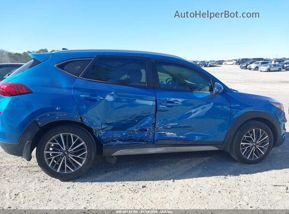 KM8J33AL4MU306487 2021 HYUNDAI TUCSON Синий 