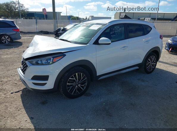 KM8J33AL5MU320270 2021 HYUNDAI TUCSON Белый Передняя левая четверть