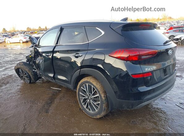 KM8J33AL8MU361265 2021 HYUNDAI TUCSON Черный Задняя левая четверть