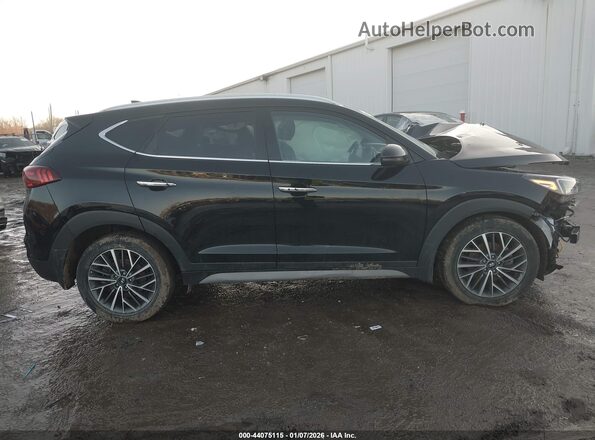 KM8J33AL8MU361265 2021 HYUNDAI TUCSON Черный Вид задней части салона