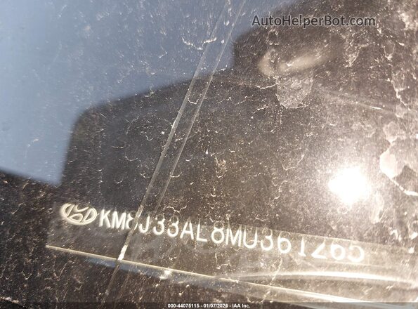 KM8J33AL8MU361265 2021 HYUNDAI TUCSON Черный Вид подкапотного пространства
