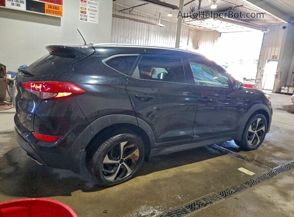 KM8J3CA22GU075438 2016 HYUNDAI TUCSON Black Tył prawy