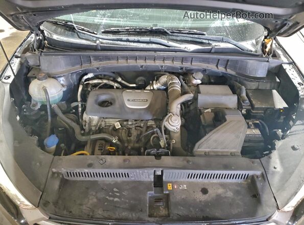 KM8J3CA22GU075438 2016 HYUNDAI TUCSON Black Widok komory silnika