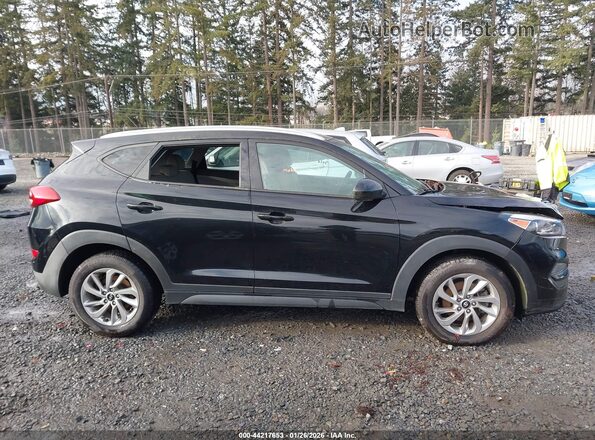 KM8J3CA41GU101299 2016 HYUNDAI TUCSON Black Vista del cuadro de instrumentos