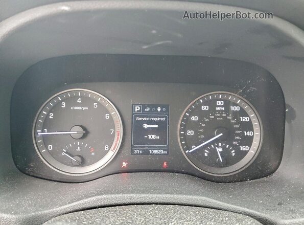 KM8J3CA45HU415085 2017 HYUNDAI TUSCON Gray 