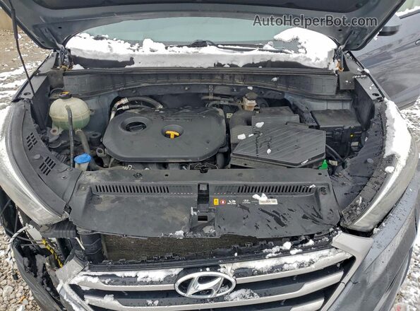 KM8J3CA45HU415085 2017 HYUNDAI TUSCON Gray 
