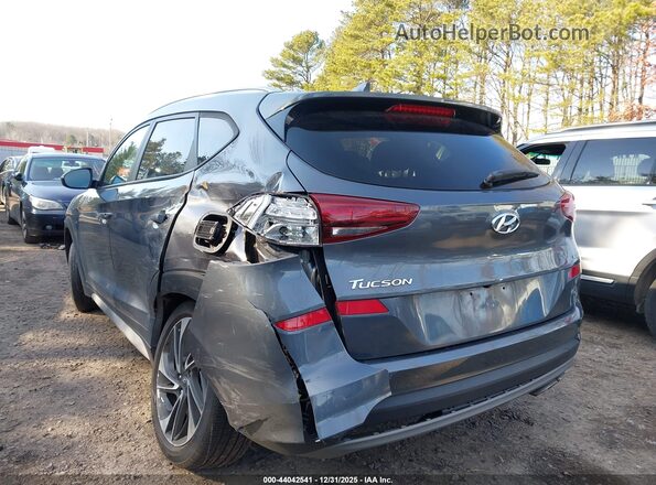 KM8J3CAL3MU406189 2021 HYUNDAI TUCSON Gray უკანა მარცხენა