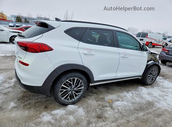 KM8J3CAL4KU905550 2019 HYUNDAI TUCSON White Задня права чверть