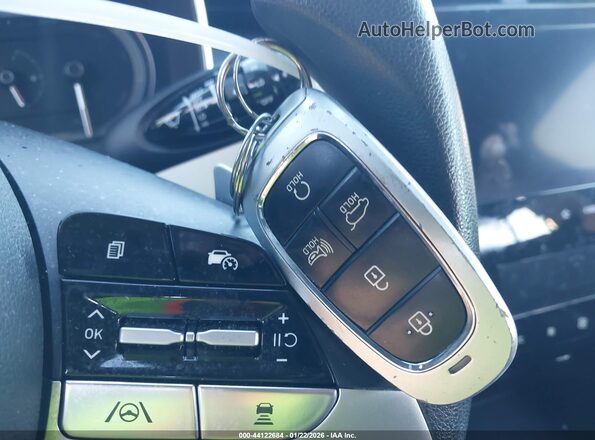 KM8JBCD1XRU229645 2024 HYUNDAI TUCSON HYBRID Dark Blue Вид панелі приладів