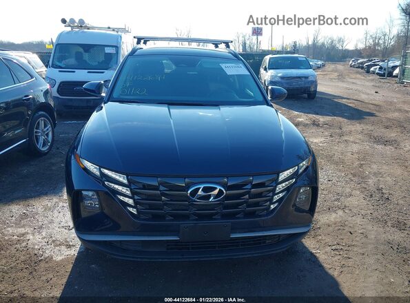 KM8JBCD1XRU229645 2024 HYUNDAI TUCSON HYBRID Dark Blue Вид щитка приладів