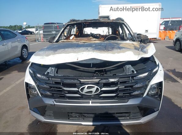 KM8JCDD12SU382142 2025 HYUNDAI TUCSON HYBRID White წინა ხედი