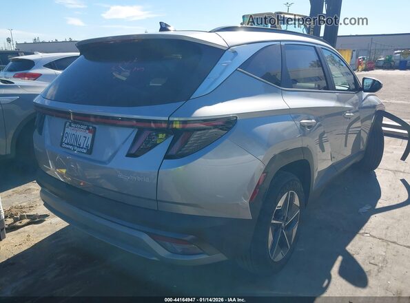 KM8JCDD14SU352852 2025 HYUNDAI TUCSON HYBRID Серебряный Задняя правая четверть