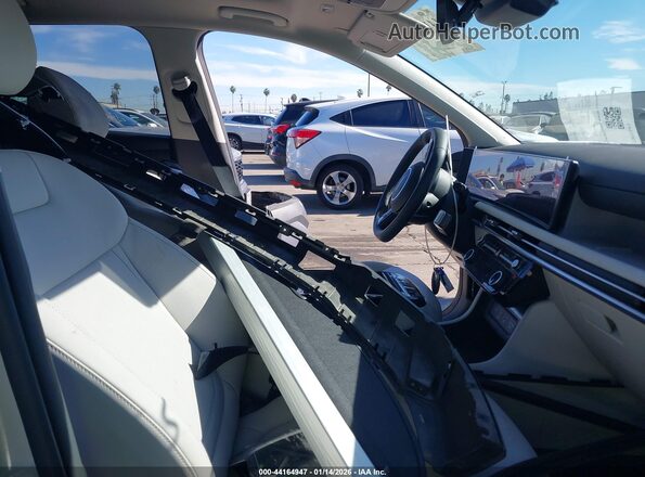 KM8JCDD14SU352852 2025 HYUNDAI TUCSON HYBRID Серебряный Вид салона спереди