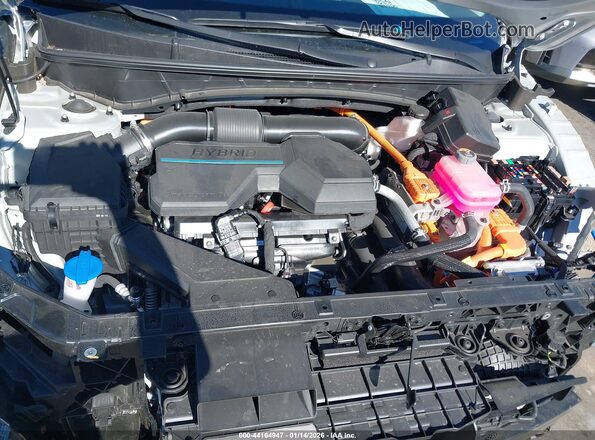 KM8JCDD14SU352852 2025 HYUNDAI TUCSON HYBRID Серебряный Вид сзади