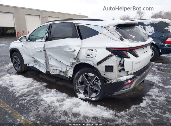 KM8JCDD1XSU385550 2025 HYUNDAI TUCSON HYBRID White Rear left