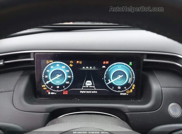 KM8JFCA10NU041817 2022 HYUNDAI TUCSON HYBRID White Vista de los asientos traseros