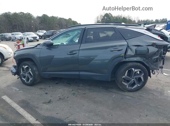 KM8JFCA11PU133358 2023 HYUNDAI TUCSON HYBRID Gray Widok wnętrza 360 stopni