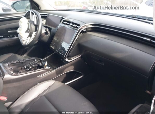 KM8JFCA11PU133358 2023 HYUNDAI TUCSON HYBRID Gray Widok wnętrza z przodu