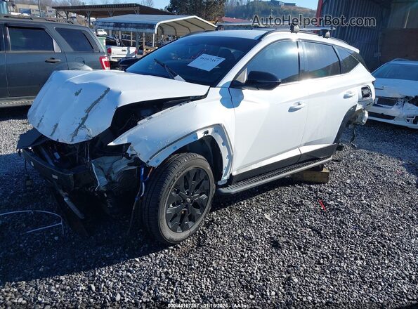 KM8JFCAE9NU108403 2022 HYUNDAI TUCSON White Przód lewy