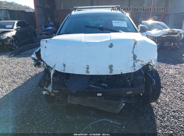 KM8JFCAE9NU108403 2022 HYUNDAI TUCSON White Widok zestawu wskaźników