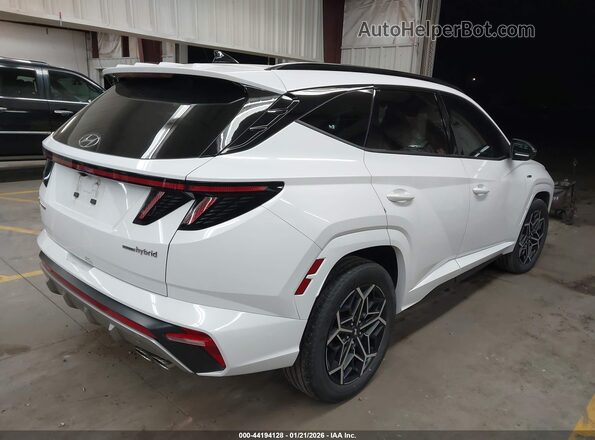 KM8JFCD14RU159287 2024 HYUNDAI TUCSON HYBRID Белый Задняя правая четверть