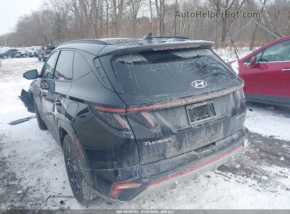 KM8JFCD17RU153144 2024 HYUNDAI TUCSON HYBRID Black Rear left