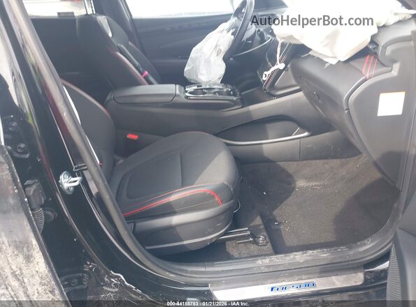 KM8JFCD17RU153144 2024 HYUNDAI TUCSON HYBRID Black Front interior view