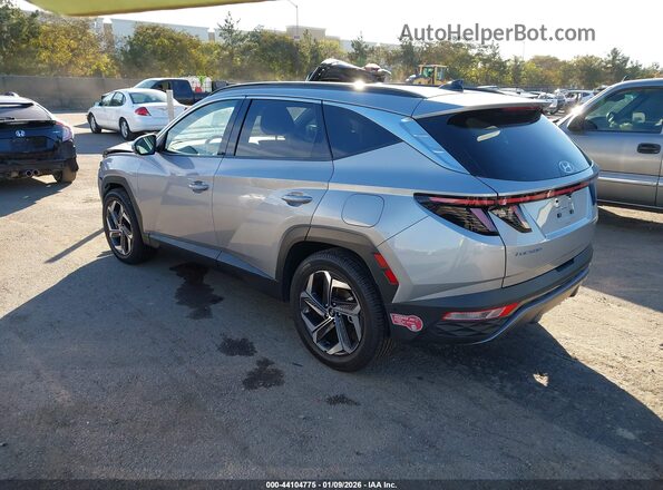 KM8JFDA28NU051378 2022 HYUNDAI TUCSON PLUG-IN HYBRID Silver Задня ліва чверть