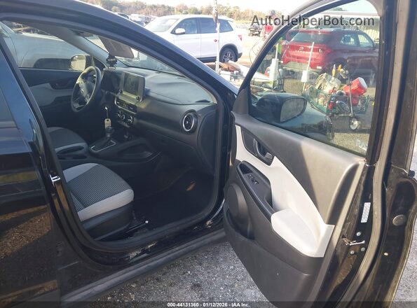 KM8K22AB4NU855410 2022 HYUNDAI KONA Black Вид салону спереду
