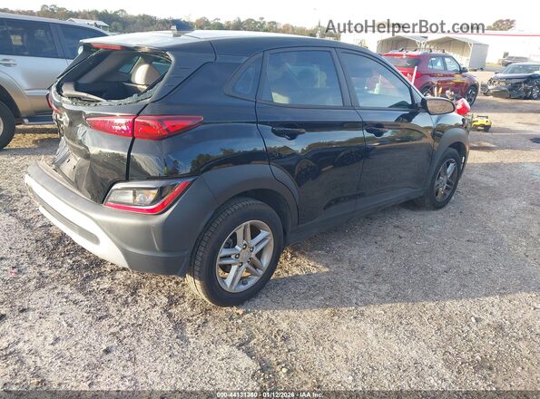KM8K22AB4NU855410 2022 HYUNDAI KONA Black Задня права чверть