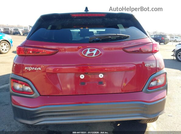 KM8K23AG4MU106302 2021 HYUNDAI KONA ELECTRIC Red 