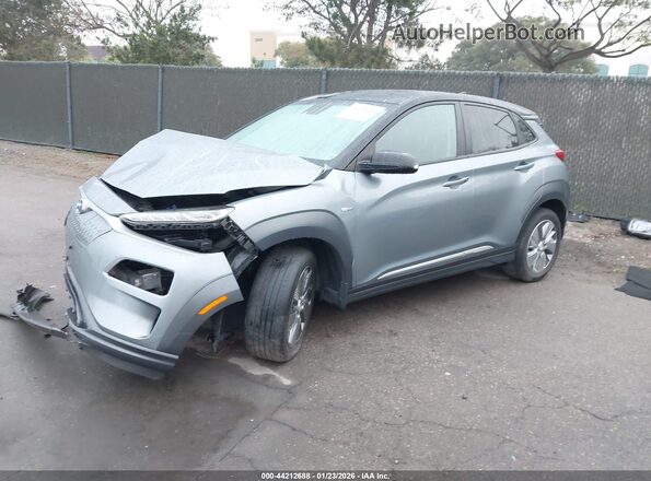 KM8K23AG6LU090635 2020 HYUNDAI KONA ELECTRIC Gray Przód lewy