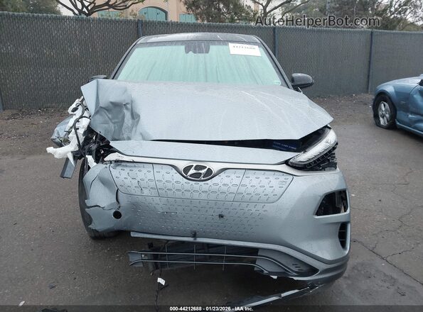 KM8K23AG6LU090635 2020 HYUNDAI KONA ELECTRIC Gray Widok zestawu wskaźników