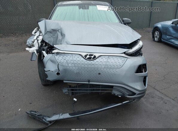 KM8K23AG6LU090635 2020 HYUNDAI KONA ELECTRIC Gray Widok z przodu