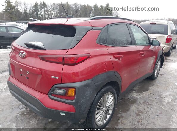 KM8K2CAA7JU077062 2018 HYUNDAI KONA Red Հետևի աջ