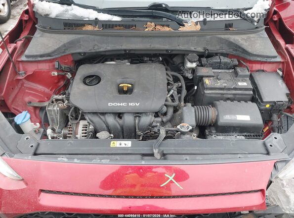 KM8K2CAA7JU077062 2018 HYUNDAI KONA Red Հետևի տեսք