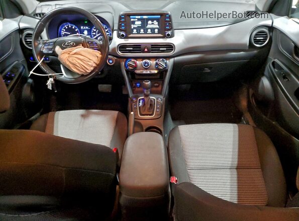 KM8K2CAA7LU408015 2020 HYUNDAI KONA Black Widok deski rozdzielczej